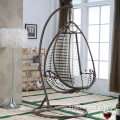 Garden Furniture Wicker Balcony Hanging Chair with Stand